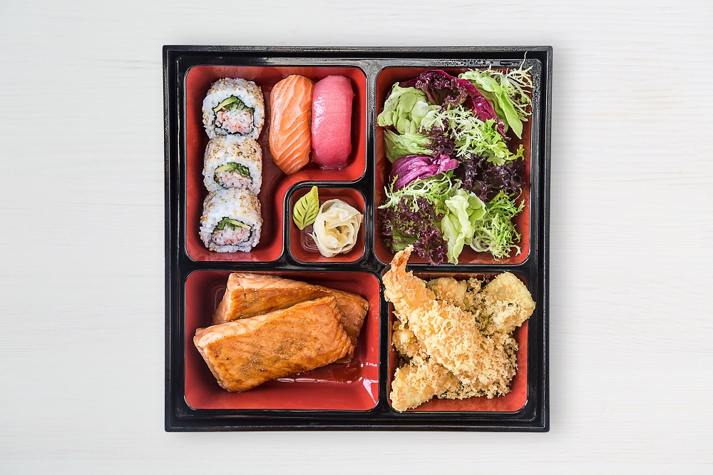 Salmon Teriyaki Bento